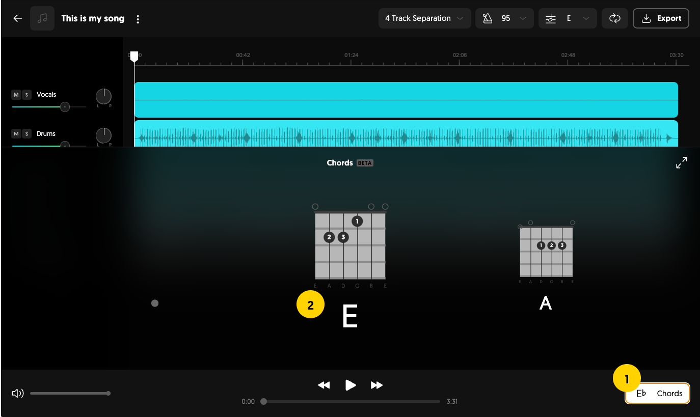 Chords ai pro. Chord ai.